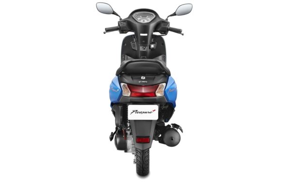 Hero MotoCorp PLEASURE+ LX Scooter Cast Poster Blue Booking for Ex-Showroom Price - Image 3