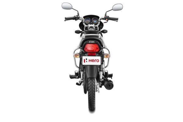 Hero HF Deluxe (i3S with Self Start) Bike Black Grey Stripe Booking for Ex-Showroom Price - Image 3