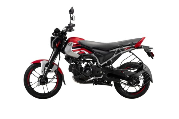 Bajaj Freedom Cng 125 Drum Led Motorcycle/Motorbike - Racing Red - Ex-Showroom - Image 2