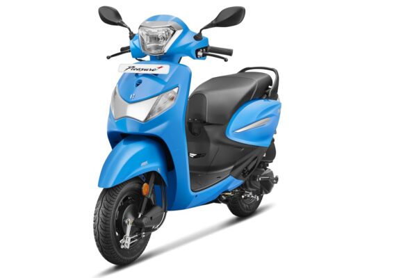 Hero MotoCorp PLEASURE+ LX Scooter Cast Poster Blue Booking for Ex-Showroom Price - Image 5