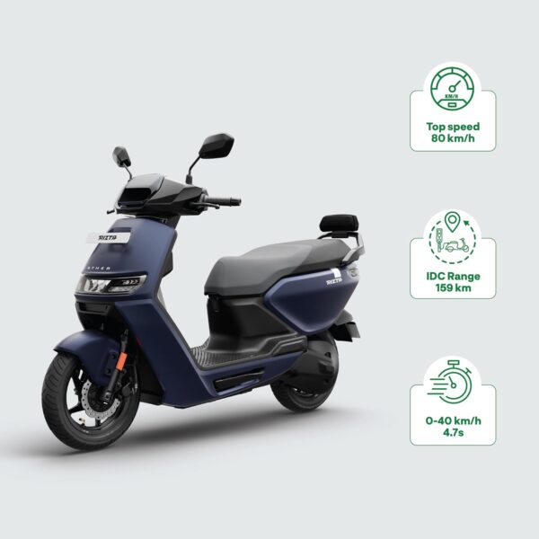 Ather Rizta S 123 KM IDC range in Pangong Blue Mono booking for Ex-Showroom - Image 2