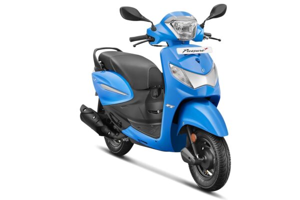 Hero MotoCorp PLEASURE+ LX Scooter Cast Poster Blue Booking for Ex-Showroom Price - Image 4