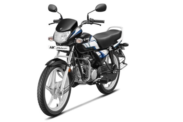 Hero MotoCorp HF Deluxe (Drum) (Self Start) Bike Black Nexus Blue Booking for Ex-Showroom Price - Image 5